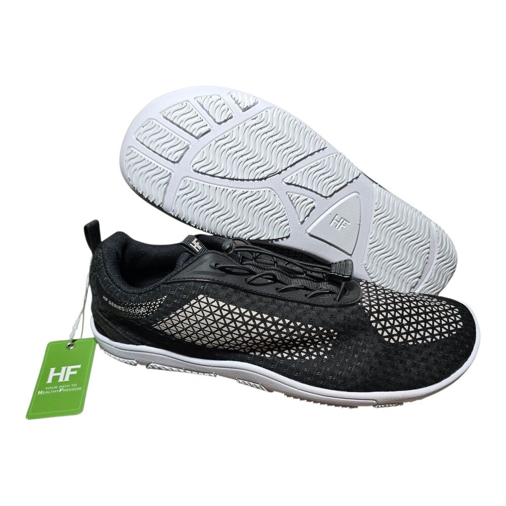 Hike Footwear Flow Minimalist Ergonomic Barefoot Sneakers Black Unisex EU 41 New